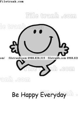 File PSD tranh hoat hinh khuan mat mim cuoi 523 (nguyên bản) cho thiết kế