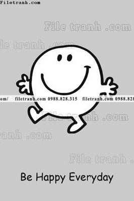 File in ấn cao cấp tranh hoat hinh khuan mat mim cuoi 529 (file gốc)