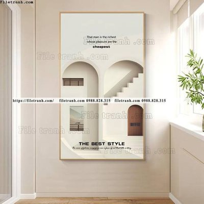 Tải file gốc tranh kien truc 3d ve tay 508 (in không vỡ ảnh)