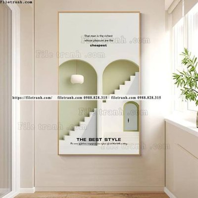 File ảnh tranh kien truc 3d ve tay 515 (gốc) in Hiflex