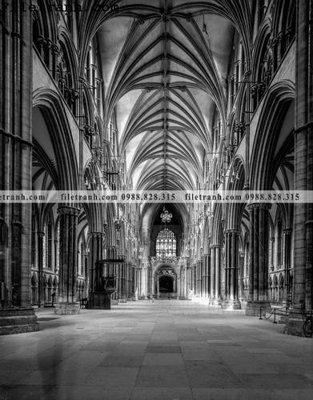 File in mica tranh kien truc kieu doc 115 (bản gốc) sắc sảo