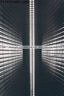 Hình ảnh gốc tranh kien truc kieu doc 132 (để in khổ lớn)