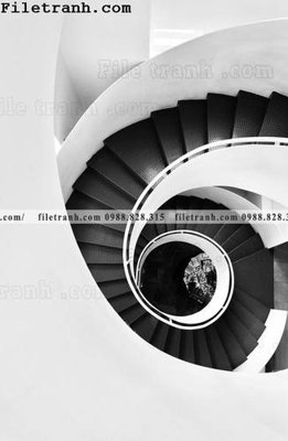 File tranh quảng cáo tranh kien truc kieu doc 142 (file gốc) chuyên nghiệp