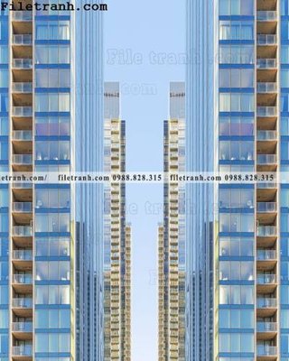 Download file gốc tranh kien truc kieu doc 146 (in lụa) hoa lá