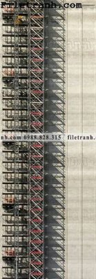 File gốc tranh kien truc kieu doc 155 (cho in 3D) độc đáo