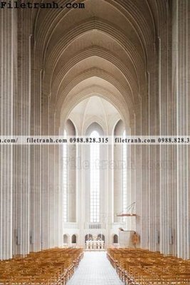 File ảnh gốc tranh kien truc kieu doc 206 không vỡ nét