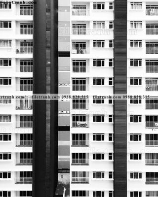 File PSD tranh kien truc kieu dung toa nha 516 (gốc) cho designer