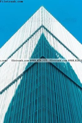 File gốc tranh kien truc kieu dung toa nha 582 (in lụa) chi tiết cao