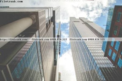 File ảnh tranh kien truc kieu ngang 573 (gốc) in biển hiệu