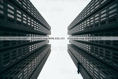 Ảnh gốc tranh kien truc kieu ngang 597 (siêu chi tiết) để in ấn