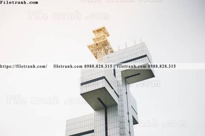 File gốc in ấn tranh kien truc kieu ngang 613 chất lượng vượt trội