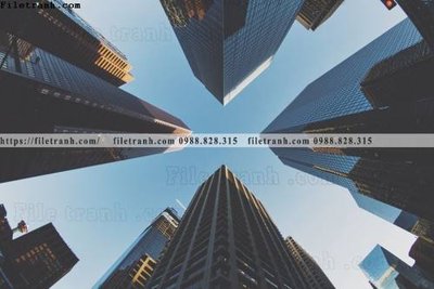 File tranh tranh kien truc kieu ngang 617 (bản gốc) treo tường