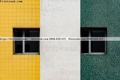 Download file tranh kien truc kieu ngang 673 (gốc) in mica đèn LED