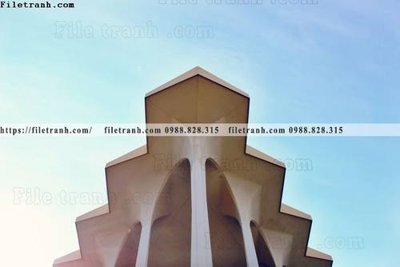 Tải file tranh kien truc kieu ngang 724 (PSD) cho in ấn quảng cáo