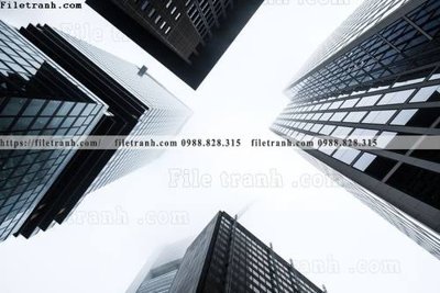 File gốc tranh kien truc kieu ngang 736 (in lụa) tranh thuận buồm