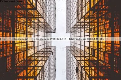 File gốc tranh kien truc kieu ngang 755 (bản quyền) cho in ấn