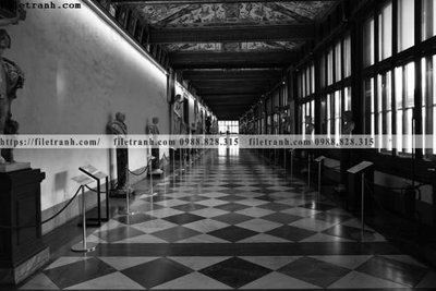 File tranh tranh kien truc kieu ngang 769 (gốc) in trên kính