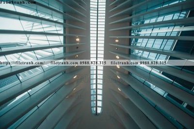 File gốc tranh kien truc kieu ngang 818 (ảnh chi tiết) để in lụa