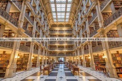 Tải file tranh kien truc kieu ngang 831 (gốc) in nhanh