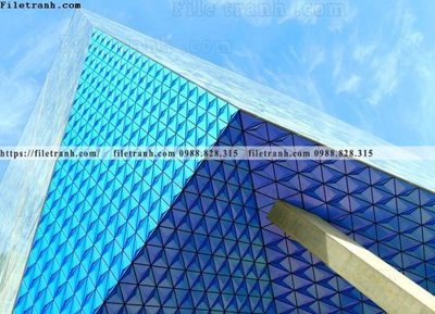 File tranh in tráng gương tranh kien truc kieu ngang 854 (siêu nét)