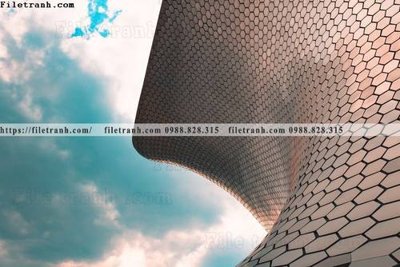 File gốc tranh kien truc kieu ngang 866 (ảnh chi tiết) để in trần