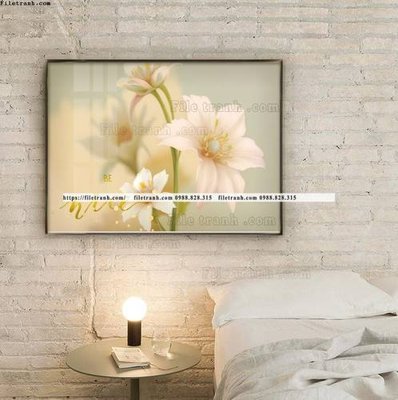 Tải file tranh lo hoa va meo 505 (gốc) in nhanh