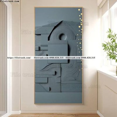 File in ấn tranh loi vao 3d truu tuong 526 (bản gốc) sắc nét