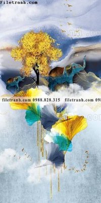 File gốc tranh loi vao hien dai huou nai dep 241 (cho in UV) siêu nét