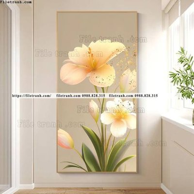 File tranh tranh loi vao hoa 5d sieu dep 501 (ảnh gốc) cho in ấn kỹ thuật số