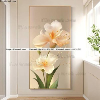 File gốc tranh loi vao hoa 5d sieu dep 502 (AI/EPS) cho in ấn