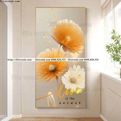 Tải file tranh loi vao hoa 5d sieu dep 505 (ảnh gốc) in gạch 3D