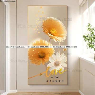 File gốc tranh loi vao hoa 5d sieu dep 507 (thiết kế) cho in ấn