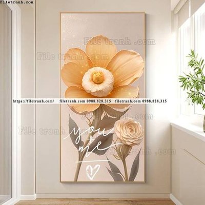 File ảnh tranh loi vao hoa 5d sieu dep 509 (gốc) cho trang trí nội thất