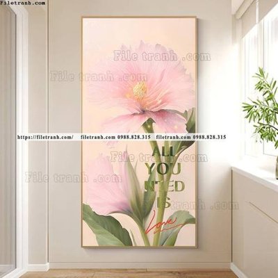 Mua file gốc tranh loi vao hoa 5d sieu dep 514 (chất lượng) tại Filetranh.com