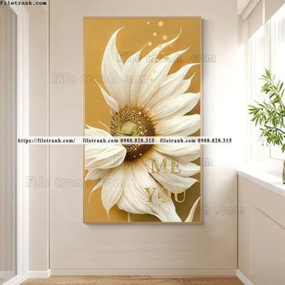 Download file gốc tranh loi vao hoa 5d sieu dep 515 (in mica) trang trí