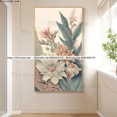 File ảnh tranh loi vao hoa 5d sieu dep 523 (gốc) trang trí khách sạn