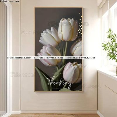 Tải file tranh loi vao hoa 5d sieu dep 547 (ảnh gốc) in gạch 3D