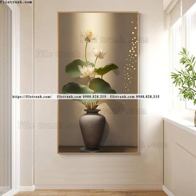 File tranh tranh loi vao hoa sen 3d 502 (gốc) chủ đề thành phố