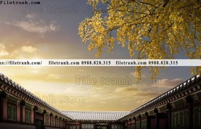 File tranh trang trí tranh mai hien trung quoc 623 (tải file gốc)