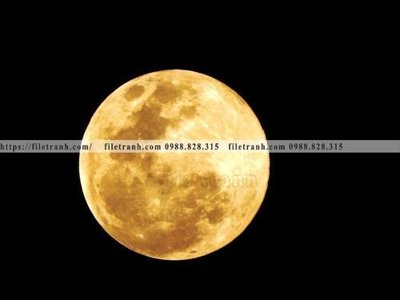 File ảnh tranh mat trang vu tru 515 (gốc) cho trang trí nhà hàng