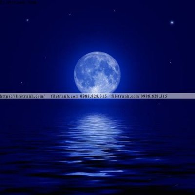 File gốc tranh mat trang vu tru 561 (in tráng gương) sang trọng