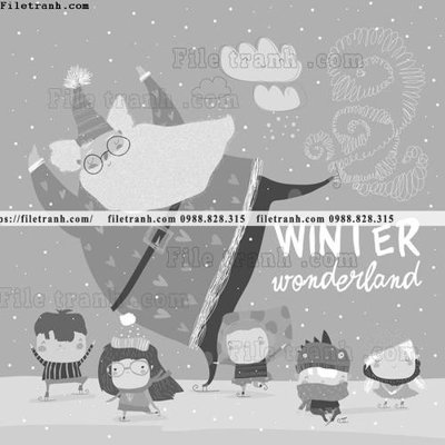 Download file tranh minh hoa hoat hinh tre em 107 (gốc) in mica bàn thờ