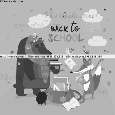 File PSD tranh minh hoa hoat hinh tre em 228 (bản gốc) độ phân giải cao