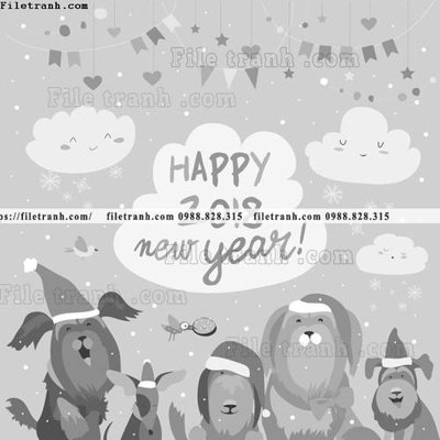 Download file tranh minh hoa hoat hinh tre em 233 (gốc) in mica cao cấp