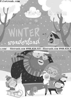 File in ấn cao cấp tranh minh hoa hoat hinh tre em 285 (file gốc)