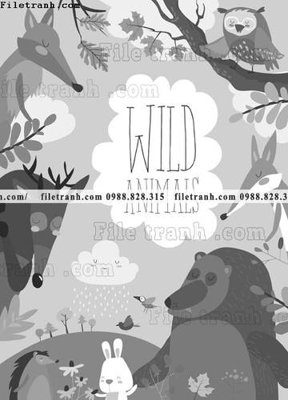 Tải file tranh minh hoa hoat hinh tre em 324 (ảnh gốc) in tráng gương