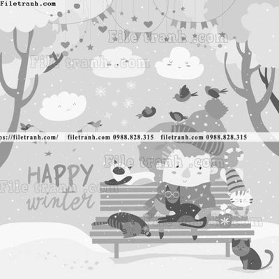 File gốc tranh minh hoa hoat hinh tre em 328 (in 3D) cho trang trí