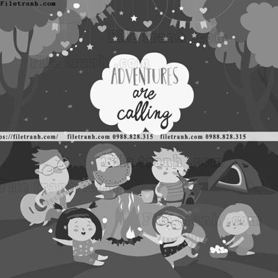 File gốc tranh minh hoa hoat hinh tre em 367 (chuẩn màu) cho in offset