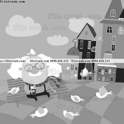 Tải file tranh gốc tranh minh hoa hoat hinh tre em 379 chất lượng cao