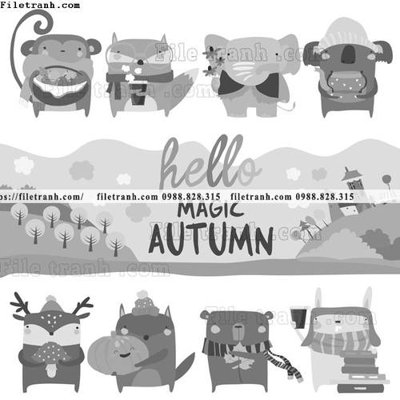 Mua file tranh gốc tranh minh hoa hoat hinh tre em 414 tại Filetranh.com